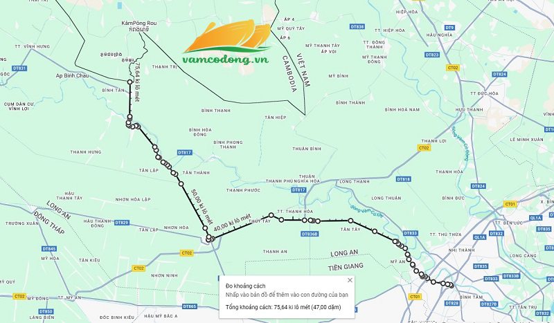 096.62.01 Hình vẽ vệ tinh Quốc lộ 62